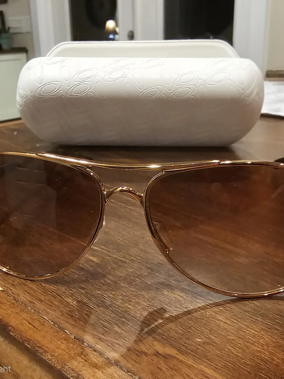 Oakley Feedback Women's Brown Aviator Sunglasses